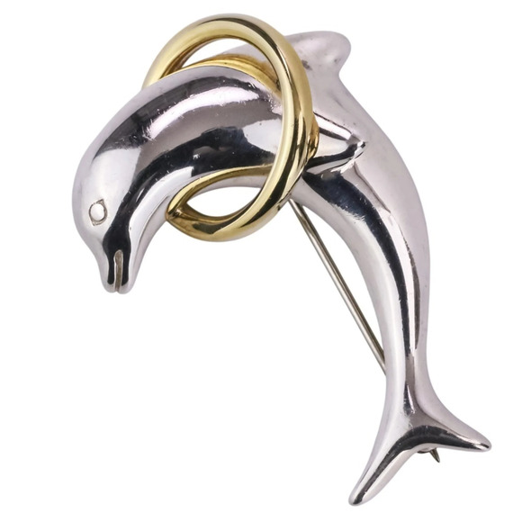 Tiffany & Co. Jewelry - TIFFANY Gold Brooch